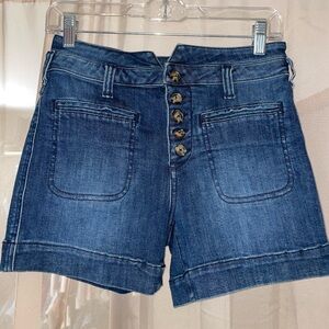 Pilcro by Anthropology high rise shorts.